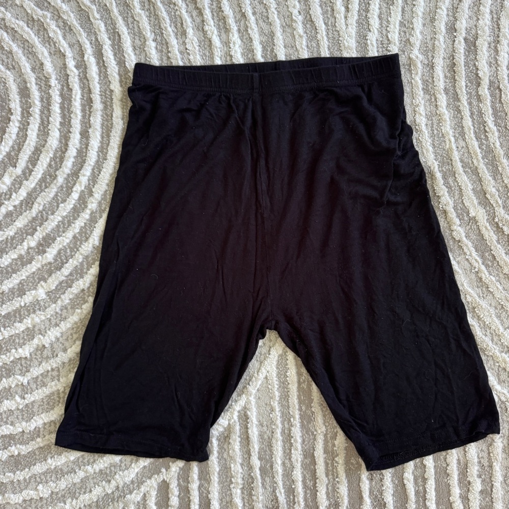 Boohoo biker shorts